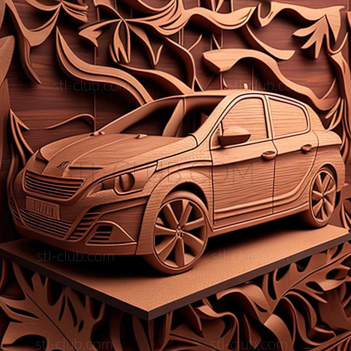 3D мадэль Peugeot 201 (STL)
